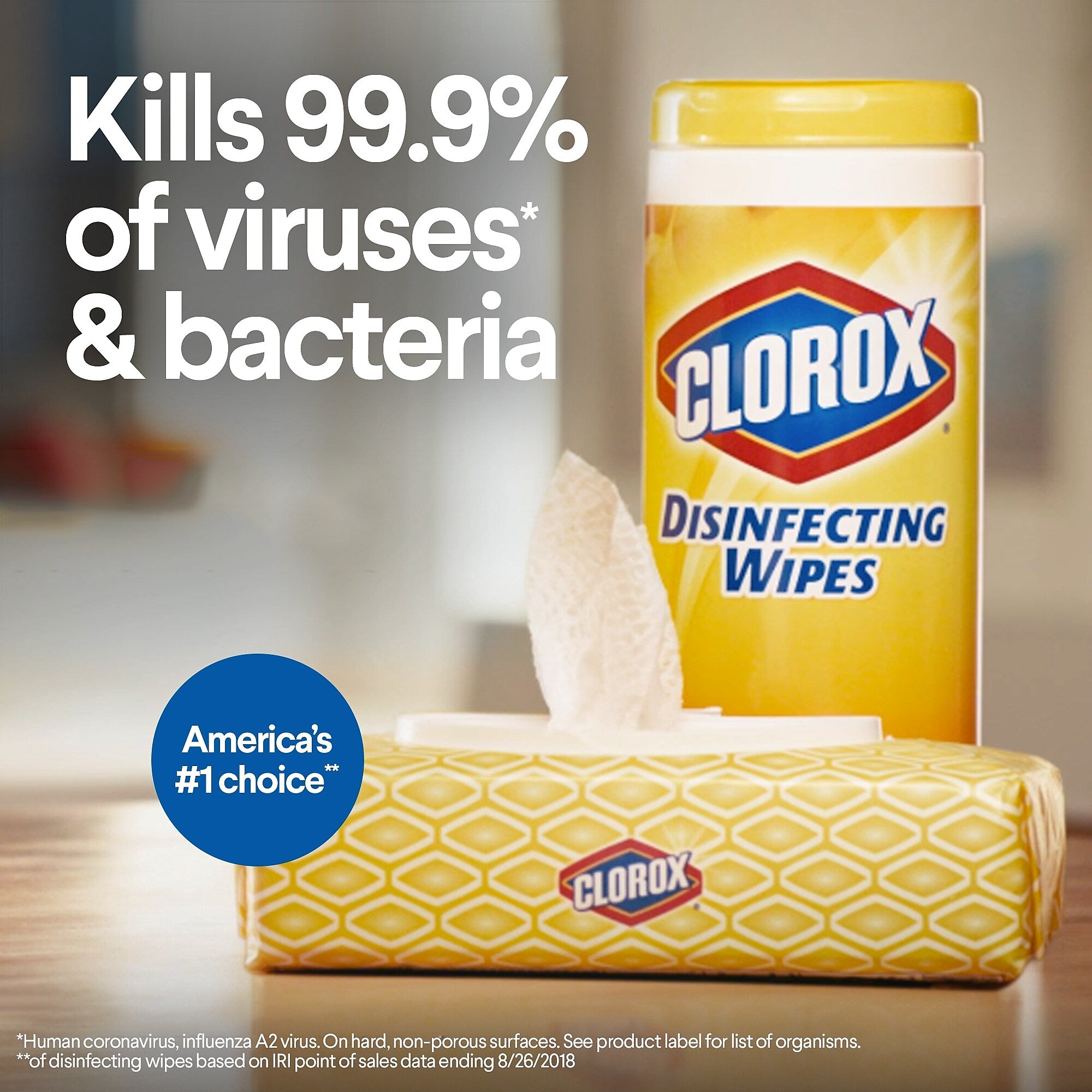 Clorox Disinfecting Bleach Free Cleaning Wipes Value Pack, 75 Count Each, Pack of 3n (CLO30208)