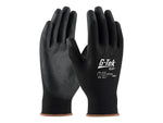 G-Tek 33-B125 Polyurethane Coated Nylon Gloves, XL, 13 Gauge, Black, 12 Pairs (33-B125/XL)