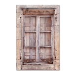 Trademark Fine Art Cora Niele 'French Window I' 12" x 19" Canvas Stretched (190836313167)