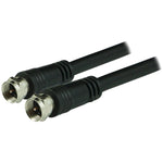 GE 33598 25' Coax Video Cable, Black