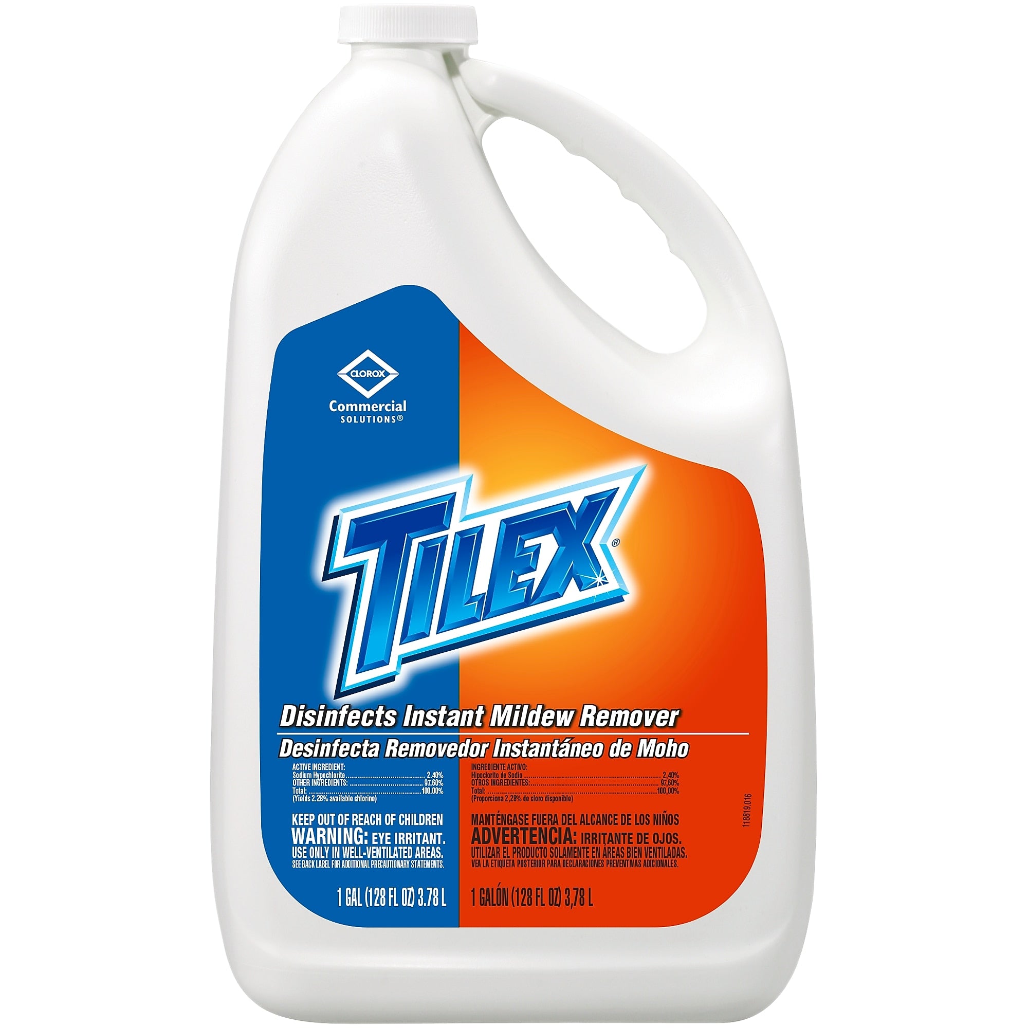 Tilex Disinfects Instant Mildew Remover, Refill, 128 Ounces, 4 Bottles/Case (CLO35605)