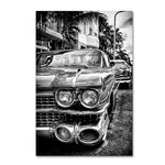 Trademark Fine Art Philippe Hugonnard 'Car Miami' 12" x 19" Canvas Art (190836049257)