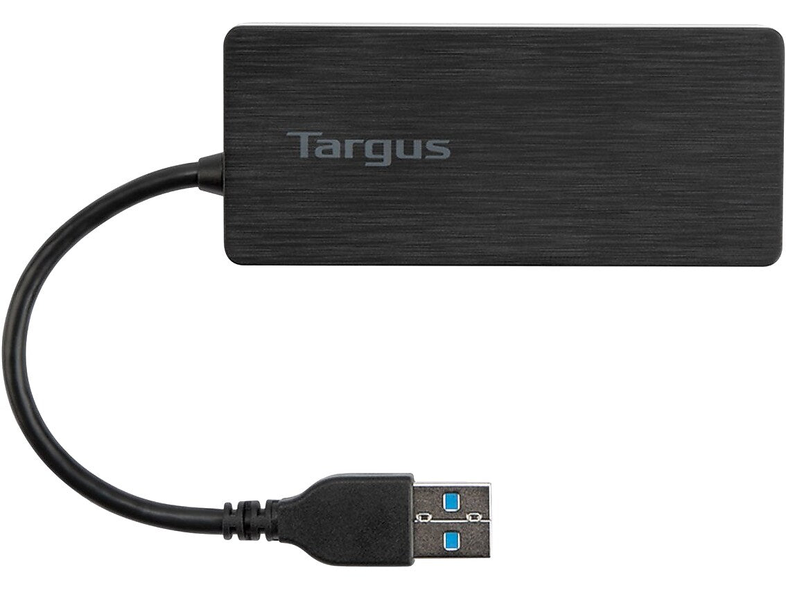 Targus 4-Port USB 3.0 Hub, Black (ACH124US)