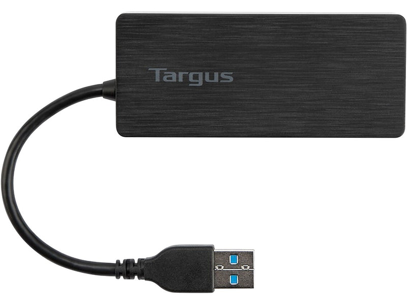 Targus 4-Port USB 3.0 Hub, Black (ACH124US)