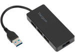 Targus 4-Port USB 3.0 Hub, Black (ACH124US)