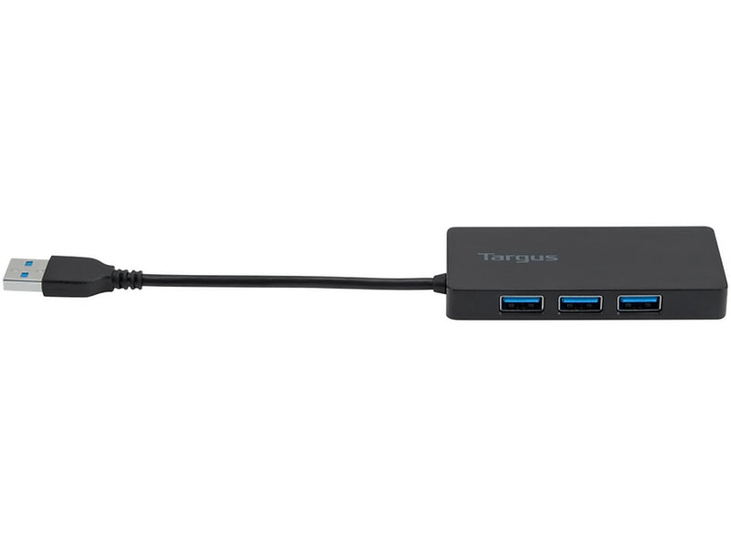 Targus 4-Port USB 3.0 Hub, Black (ACH124US)