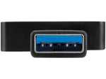 Targus 4-Port USB 3.0 Hub, Black (ACH124US)