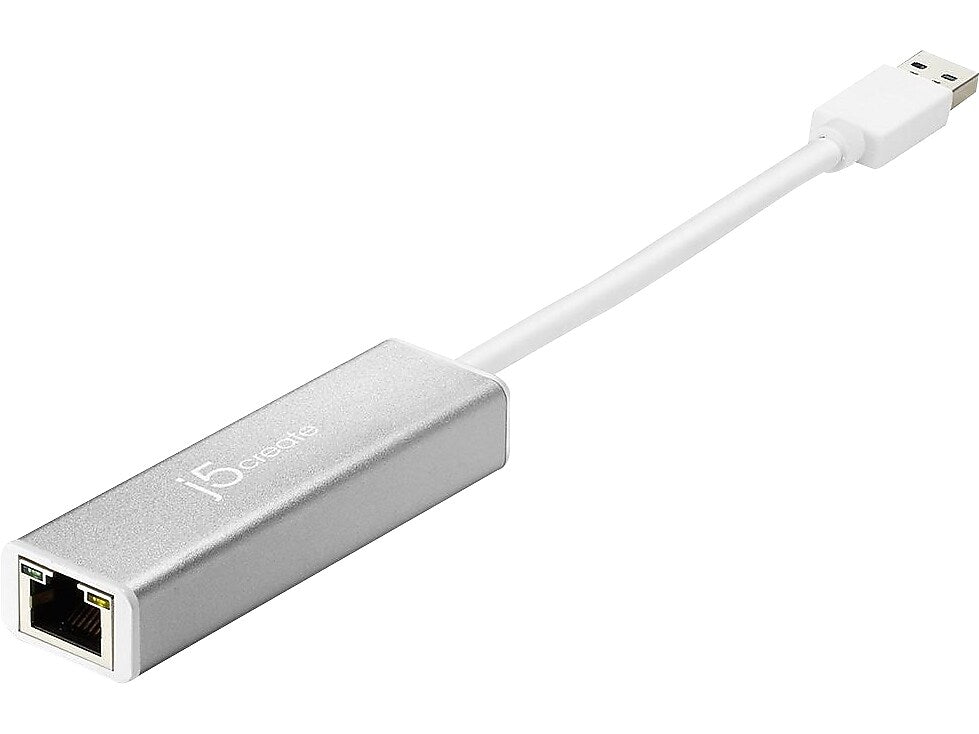 j5create USB to RJ45 Adapter, Male to Female (JUE130)