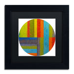 Trademark Fine Art Michelle Calkins 'Round' 11" x 11" Matted Framed Art Print (190836076260)