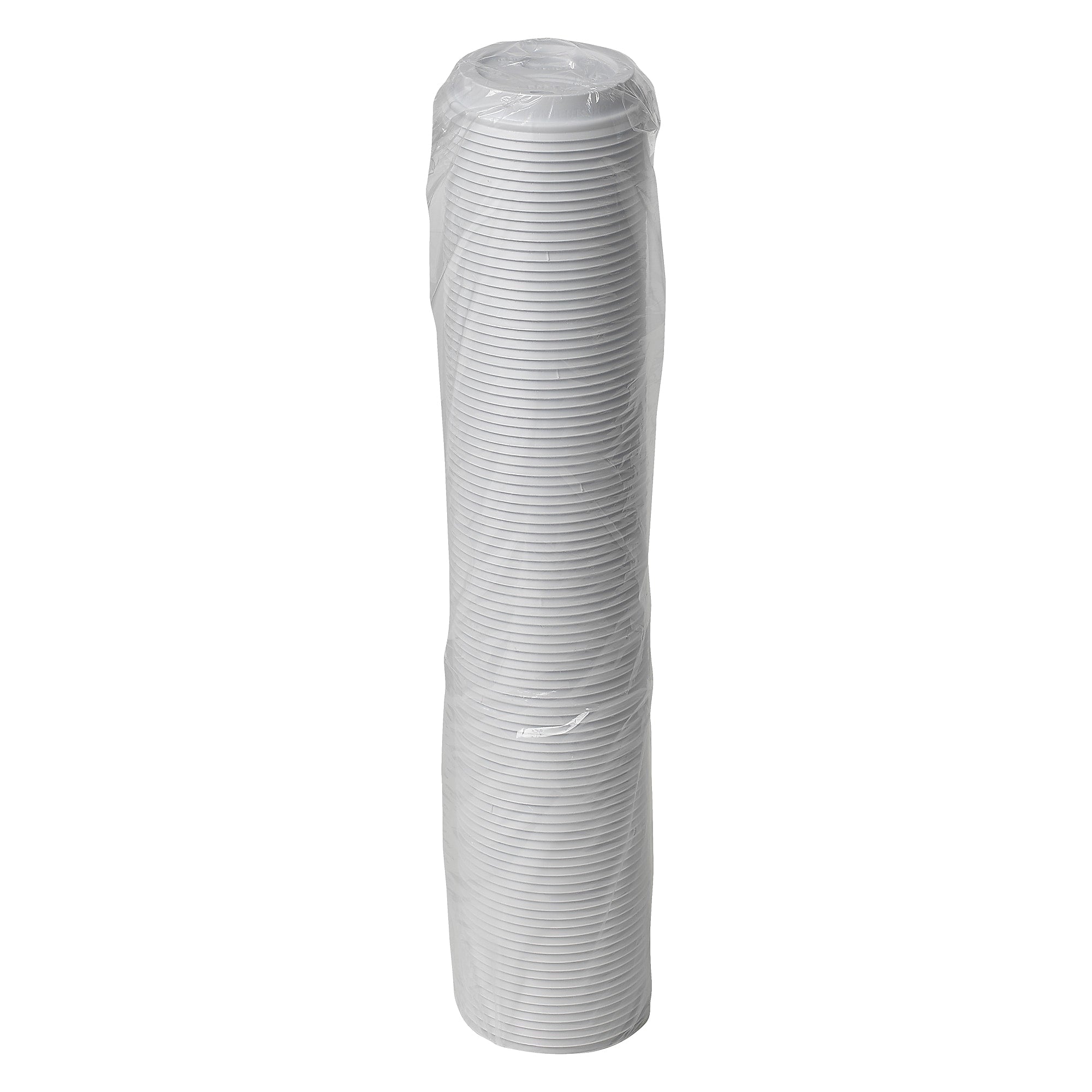Dixie Large Lid, White, 100/Pack (D9542)