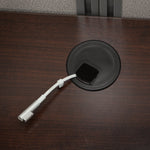 Bush Business Furniture Easy Office 45"H x 61"W Cubicle Panel Workstation, Mocha Cherry (EOD260SMR-03K)