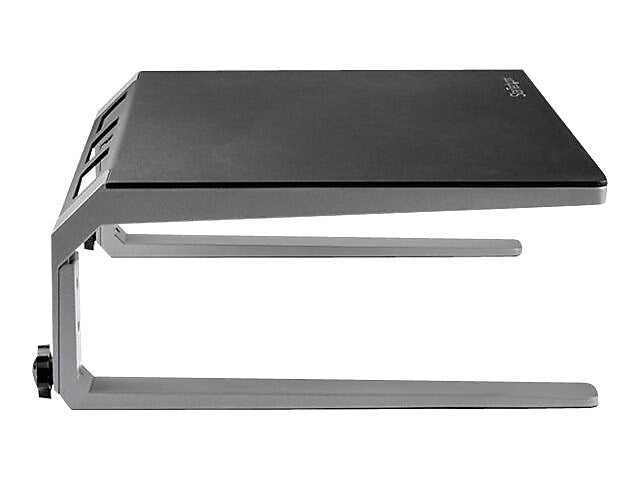 StarTech Monitor Riser Stand - Height Adjustable - Steel & Aluminum Stands, Up to 32", Gray (MONSTND)