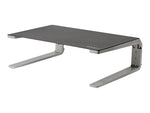 StarTech Monitor Riser Stand - Height Adjustable - Steel & Aluminum Stands, Up to 32", Gray (MONSTND)