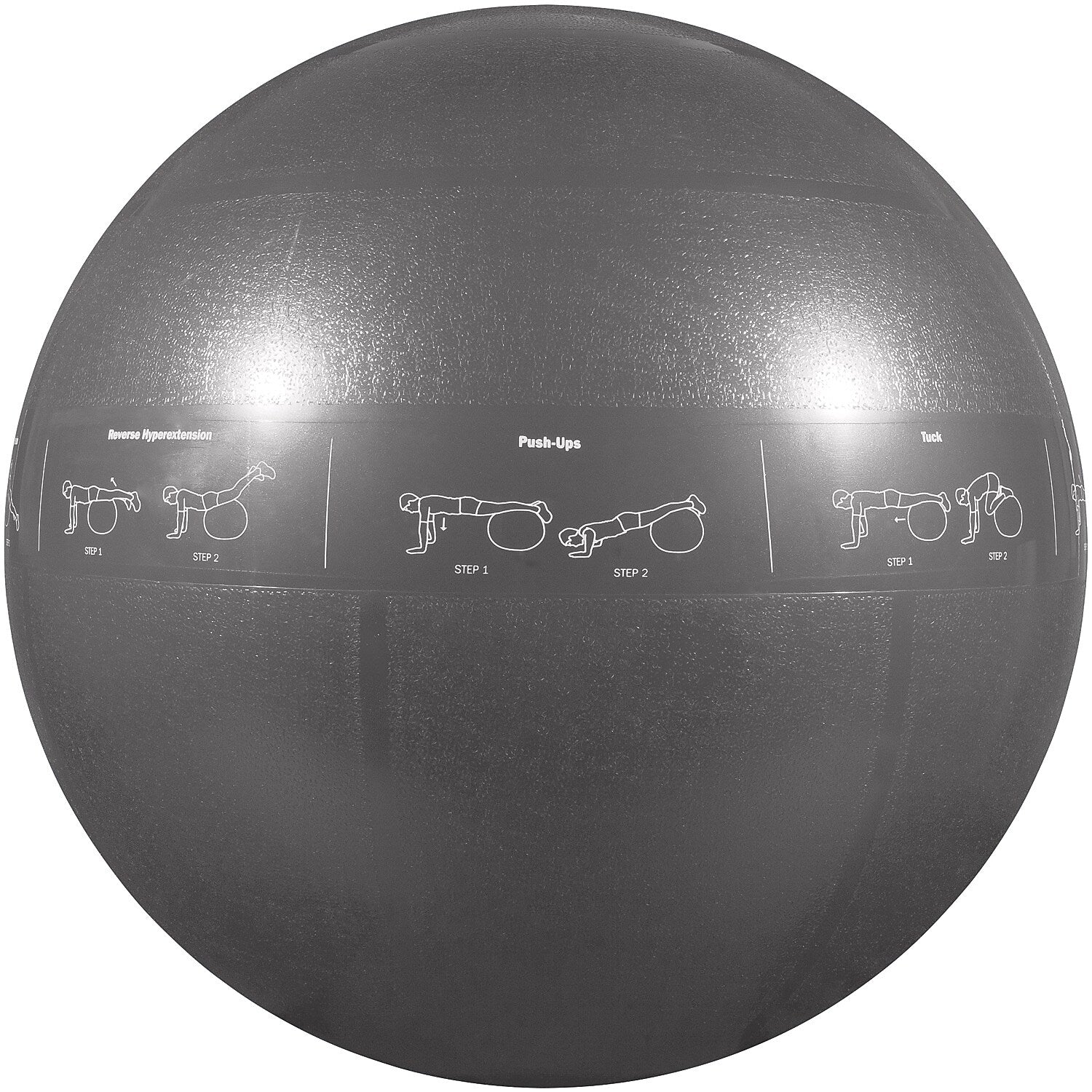 Gofit Stability Ball, Gray (GOFGF75PRO)