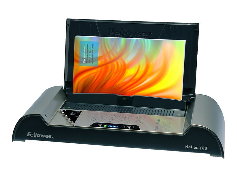 Fellowes Helios 60 Thermal Binding Machine, 600 Sheet Capacity, Platinum/Graphite (5219501)