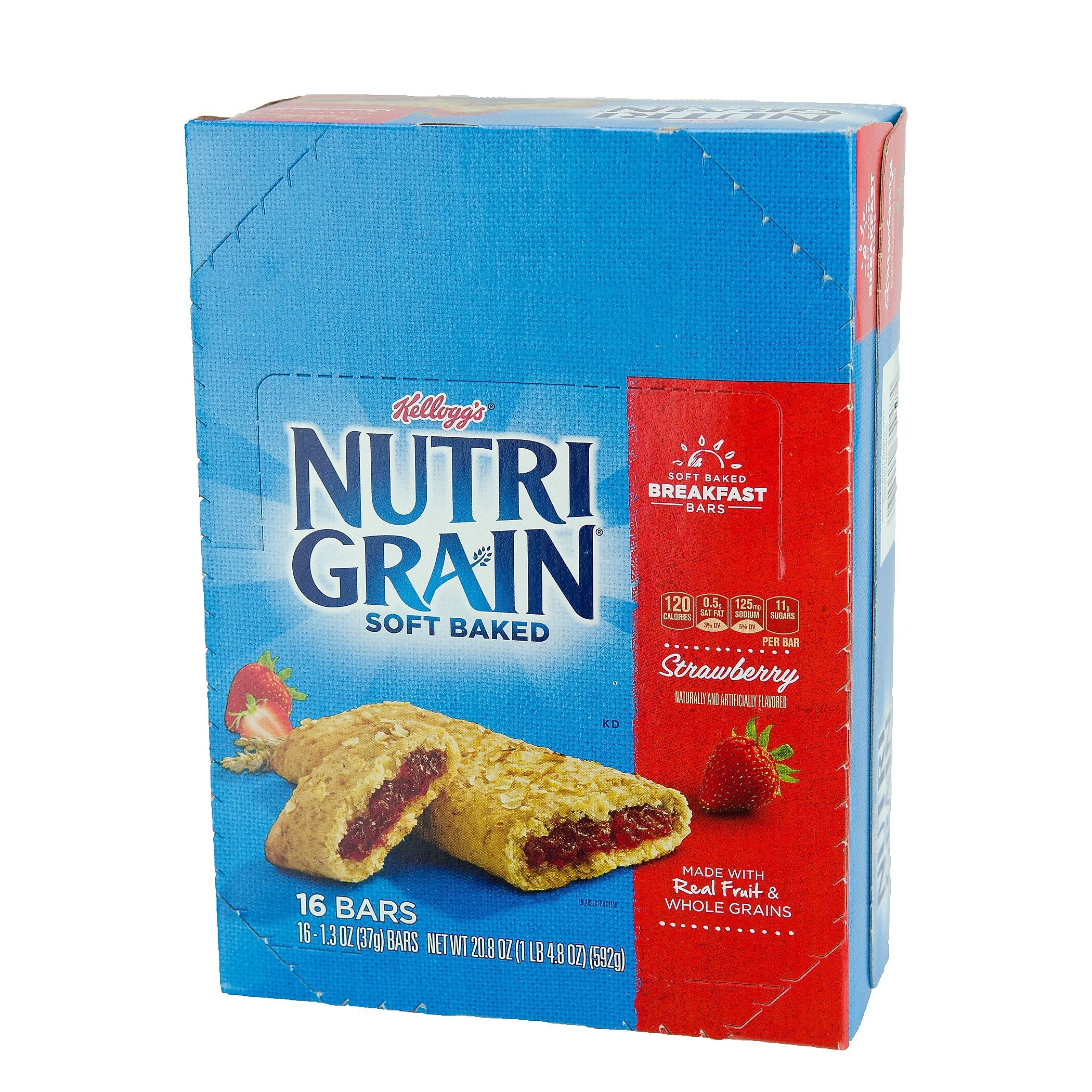 Nutri-Grain Strawberry Breakfast Bar, 1.3 oz., 16 Bars/Box (511386)
