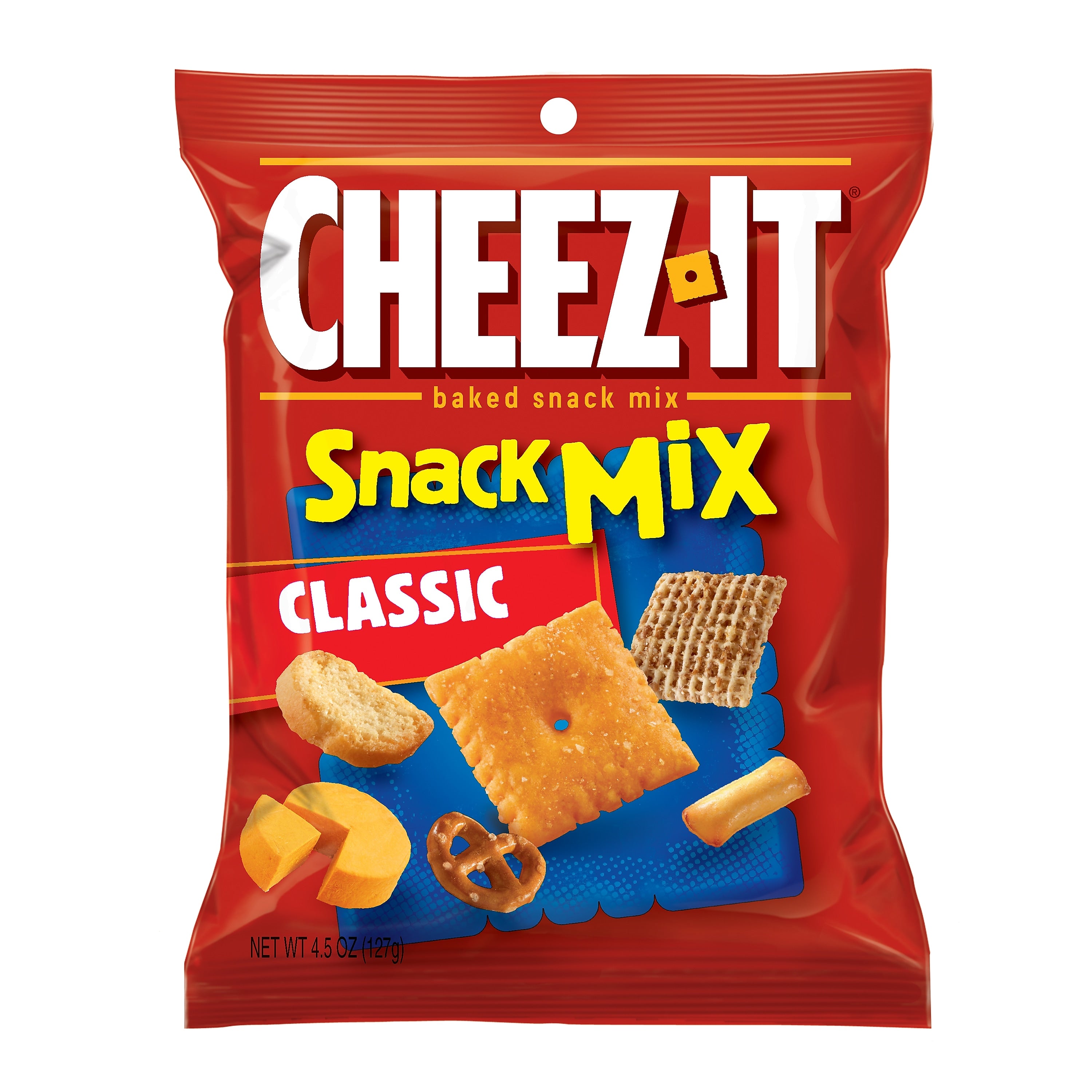 Cheez-It Original Snack Mix, 4.5 oz., 6 Bags/Pack (KEE57715)
