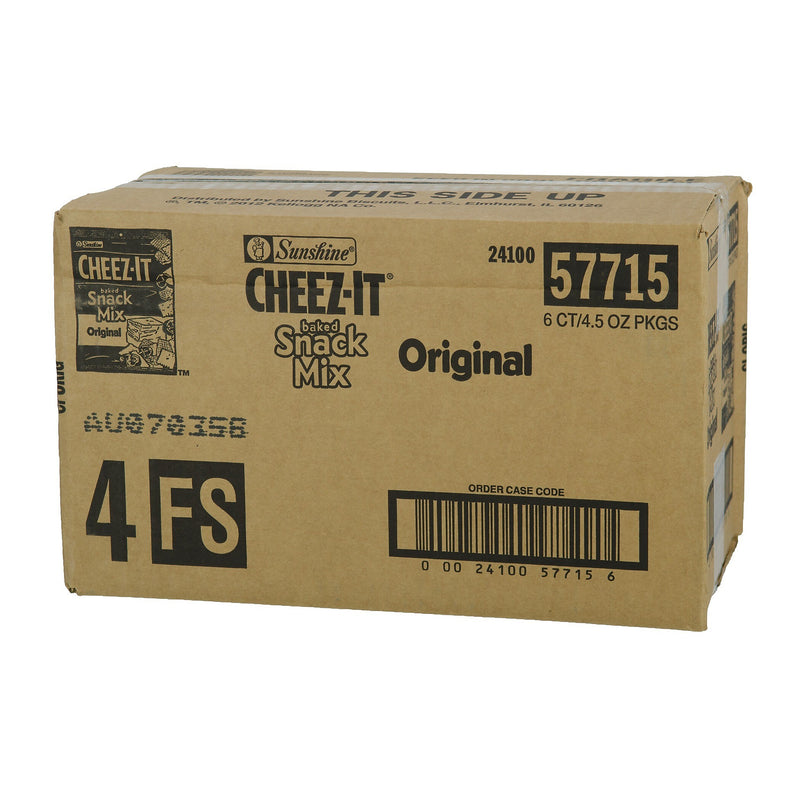 Cheez-It Original Snack Mix, 4.5 oz., 6 Bags/Pack (KEE57715)