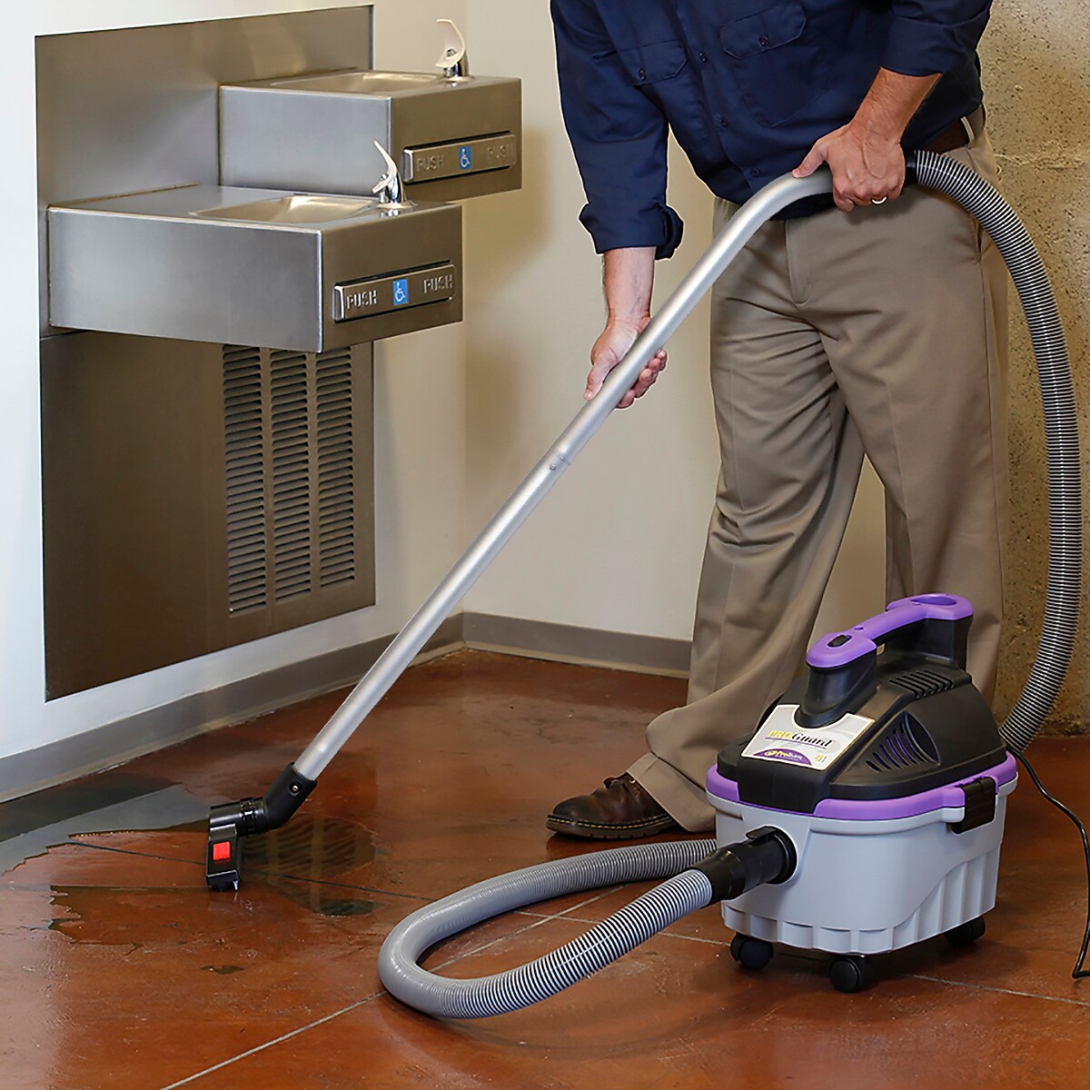 ProTeam ProGuard 4 107128 Portable Vacuum Cleaner, 4 gal.