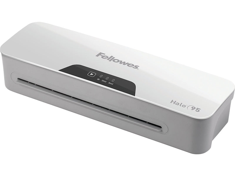 Fellowes Halo 95 Thermal & Cold Laminator, 9.5" Width, White/Light Gray (5753001)