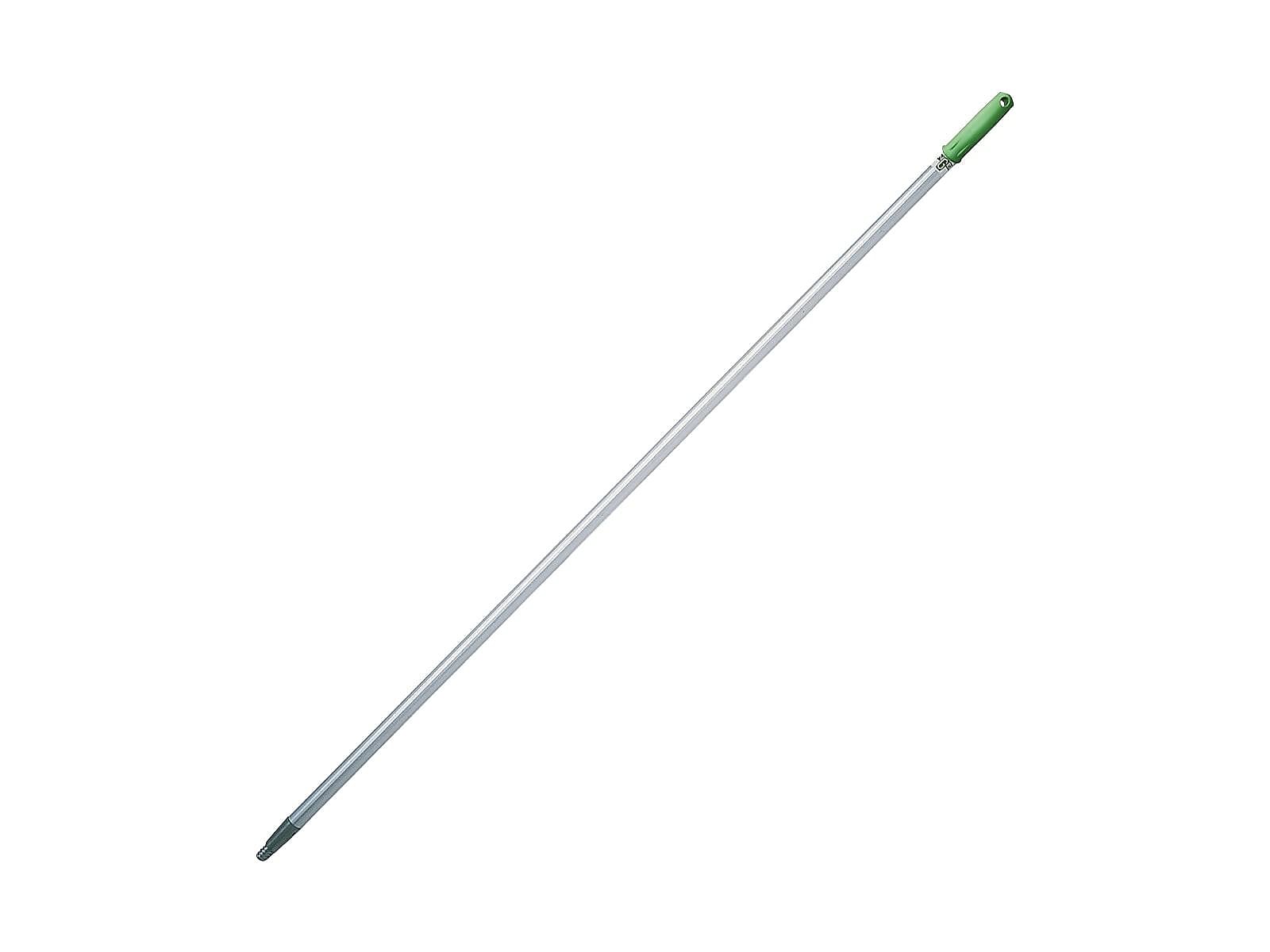 Unger ProAlu Multi-Use 61" Cleaning Handle, Aluminum, Silver/Green (AL14T)