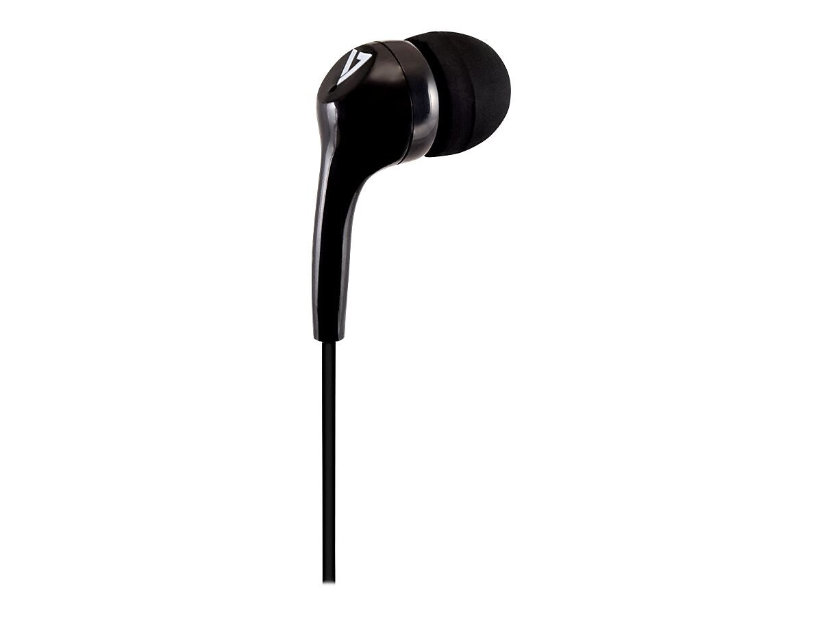 V7 Stereo Headphones, Black (HA105-3NB)