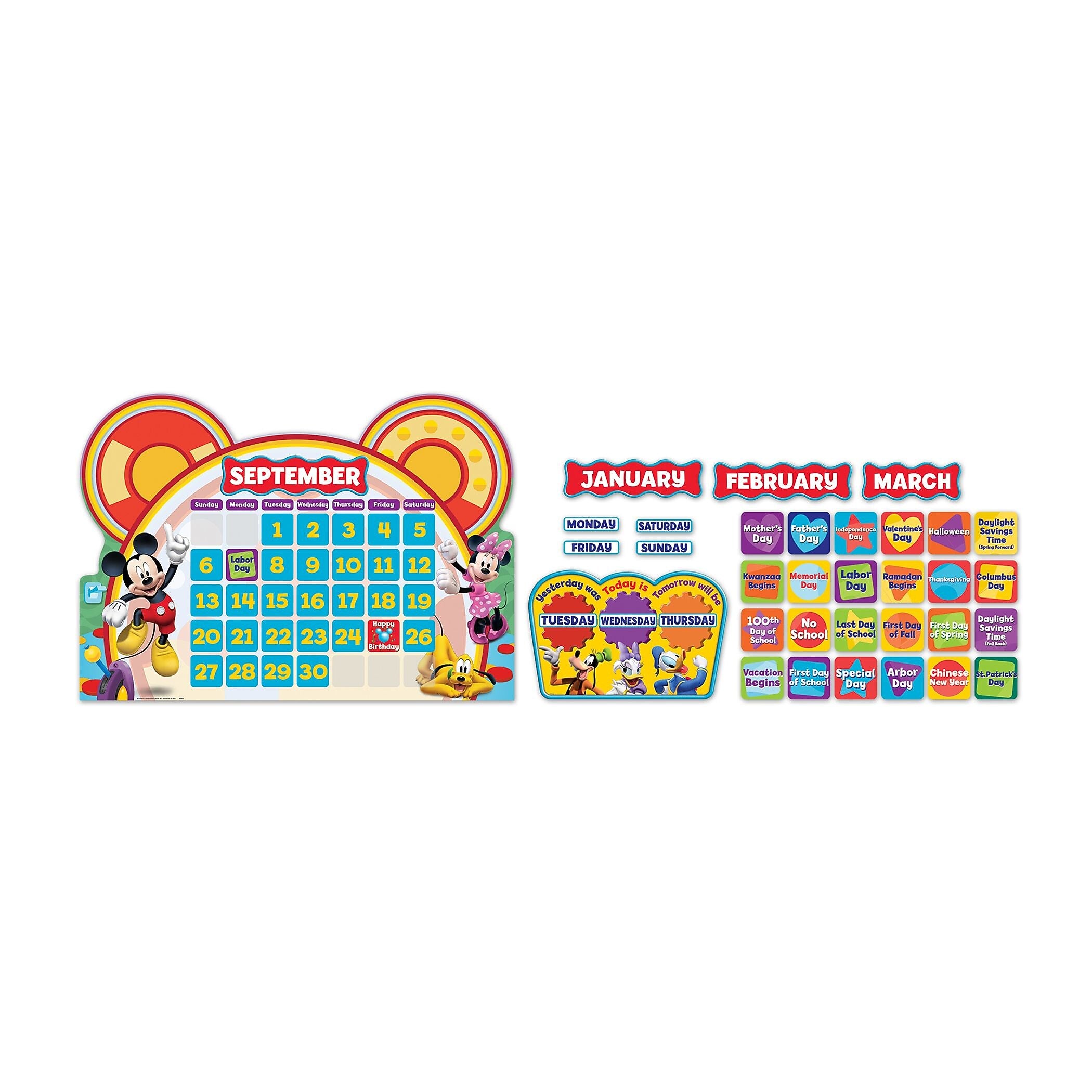 Eureka Mickey Mouse Clubhouse® Calendar Set, 110/Set (EU-847535)