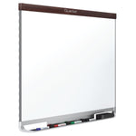 Quartet Prestige 2 DuraMax Porcelain Dry-Erase Whiteboard, 4' x 3' (P554MP2)