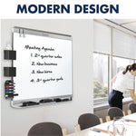 Quartet Prestige 2 DuraMax Porcelain Dry-Erase Whiteboard, 4' x 3' (P554MP2)