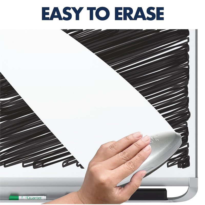 Quartet Prestige 2 DuraMax Porcelain Dry-Erase Whiteboard, 4' x 3' (P554MP2)