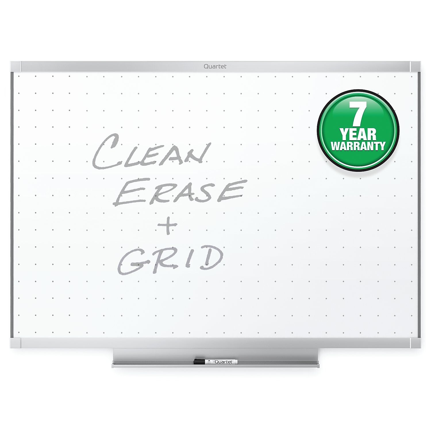 Quartet Prestige 2 Total Erase Dry-Erase Whiteboard, Aluminum Frame, 4' x 3' (TE544AP2)