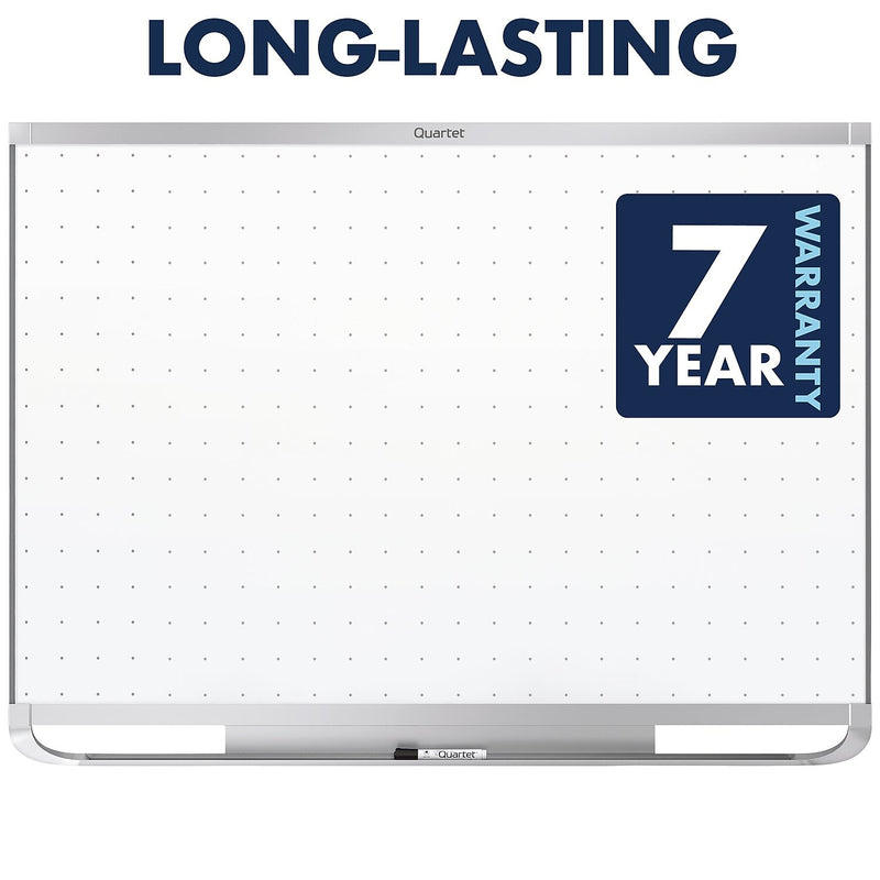 Quartet Prestige 2 Total Erase Dry-Erase Whiteboard, Aluminum Frame, 4' x 3' (TE544AP2)