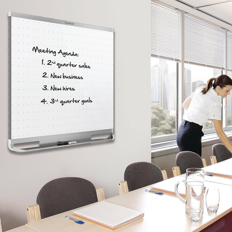 Quartet Prestige 2 Total Erase Dry-Erase Whiteboard, Aluminum Frame, 4' x 3' (TE544AP2)