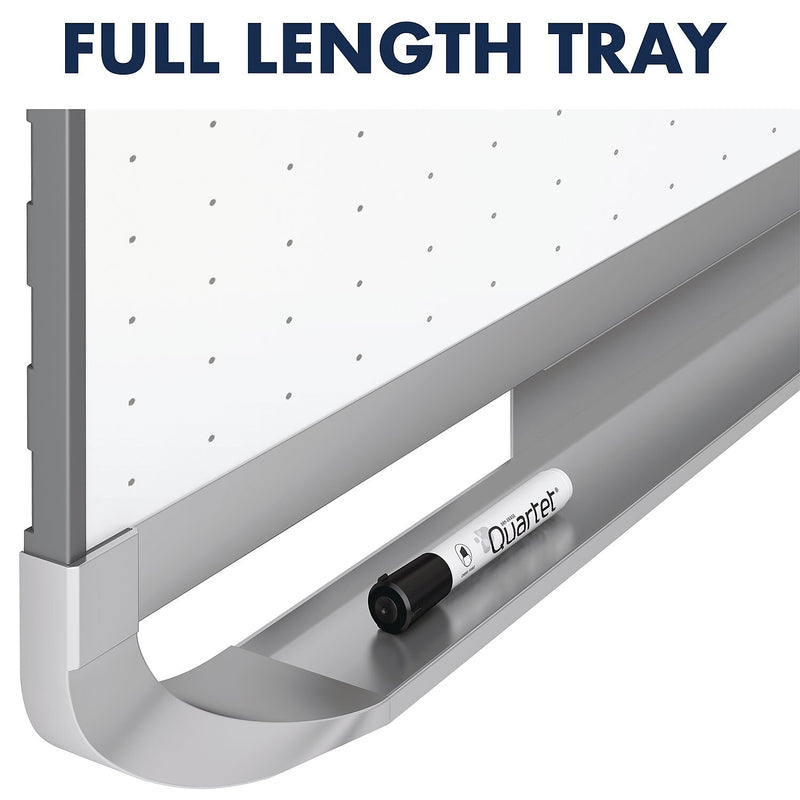 Quartet Prestige 2 Total Erase Dry-Erase Whiteboard, Aluminum Frame, 4' x 3' (TE544AP2)