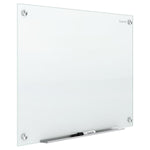 Quartet Infinity Magnetic Glass Dry-Erase Whiteboard, White, 3' x 2' (G3624W)