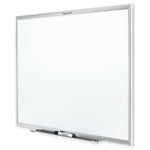 Quartet Nano-Clean Painted Steel Dry-Erase Whiteboard, Aluminum Frame, 24" x 18" (SM531)