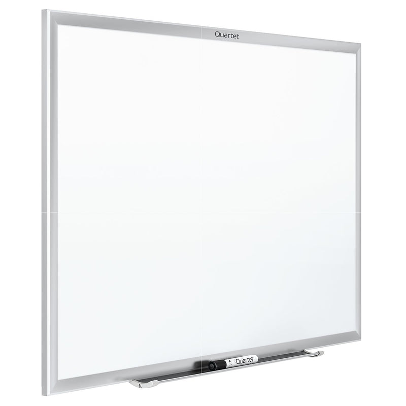 Quartet Nano-Clean Painted Steel Dry-Erase Whiteboard, Aluminum Frame, 24" x 18" (SM531)