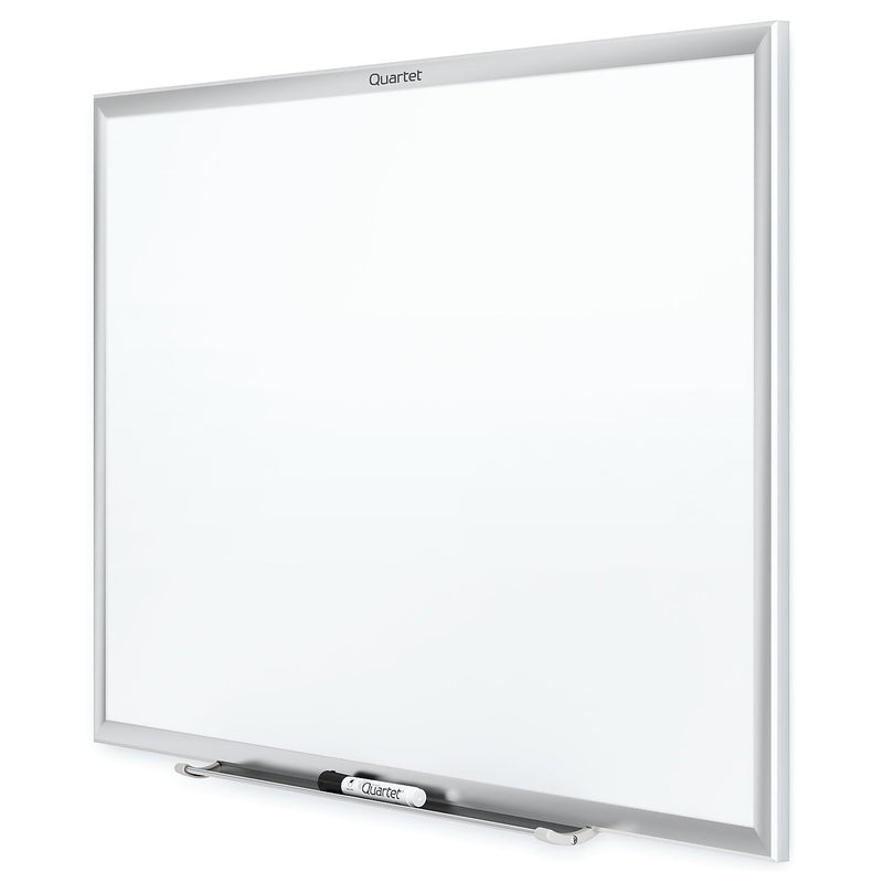 Quartet Nano-Clean Painted Steel Dry-Erase Whiteboard, Aluminum Frame, 3' x 2' (SM533)