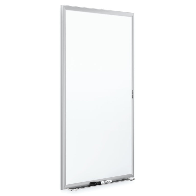Quartet Nano-Clean Painted Steel Dry-Erase Whiteboard, Aluminum Frame, 3' x 2' (SM533)