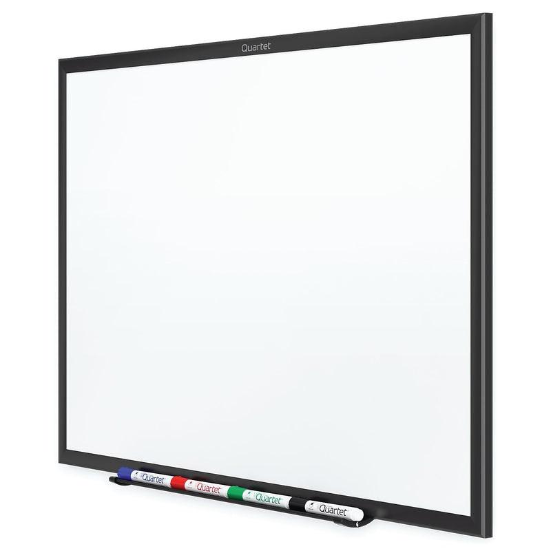 Quartet Nano-Clean Painted Steel Dry-Erase Whiteboard, Aluminum Frame, 24" x 18" (SM531B)