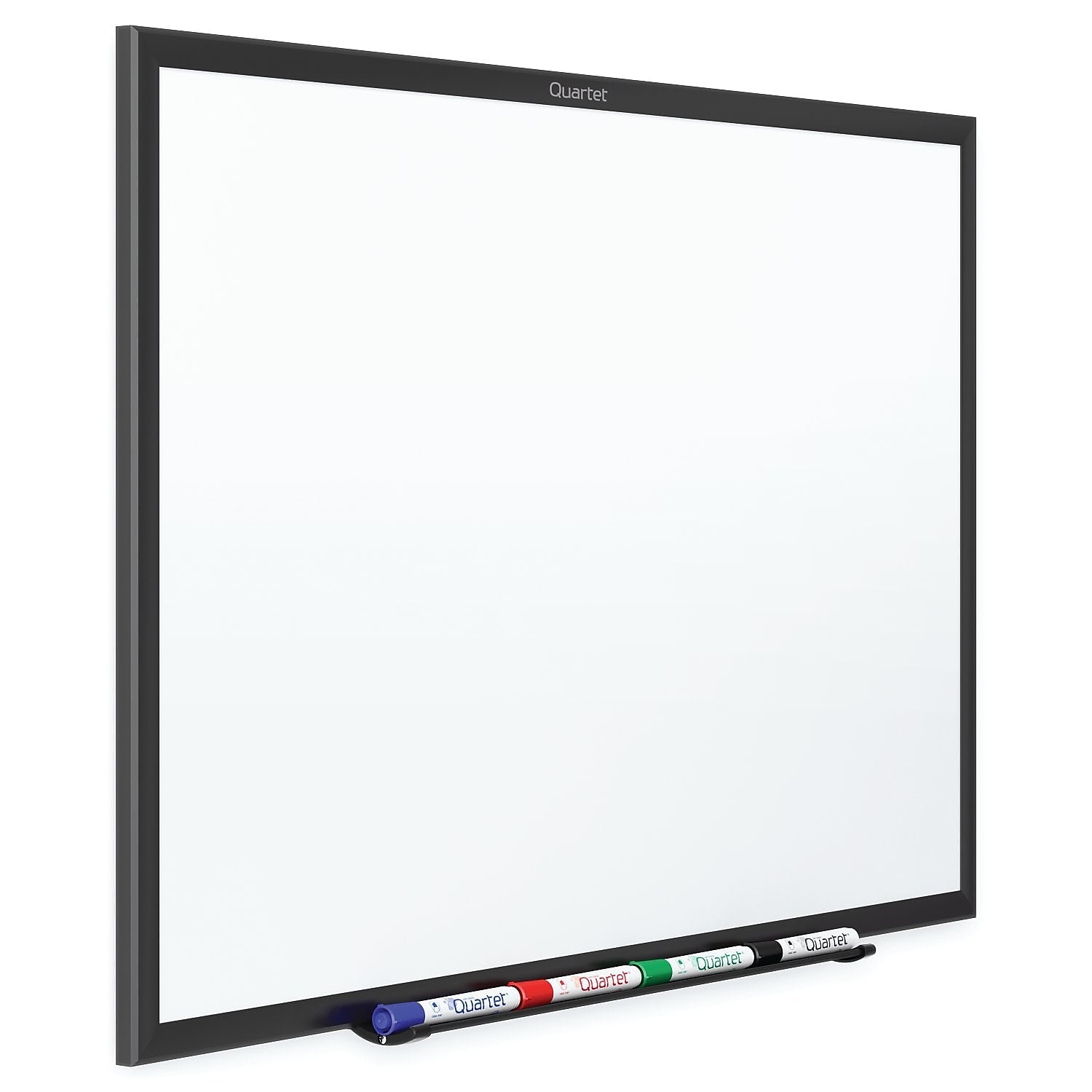 Quartet Nano-Clean Painted Steel Dry-Erase Whiteboard, Aluminum Frame, 24" x 18" (SM531B)