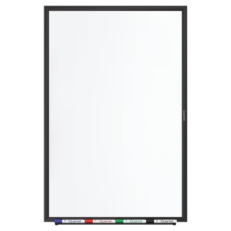 Quartet Nano-Clean Painted Steel Dry-Erase Whiteboard, Aluminum Frame, 24" x 18" (SM531B)