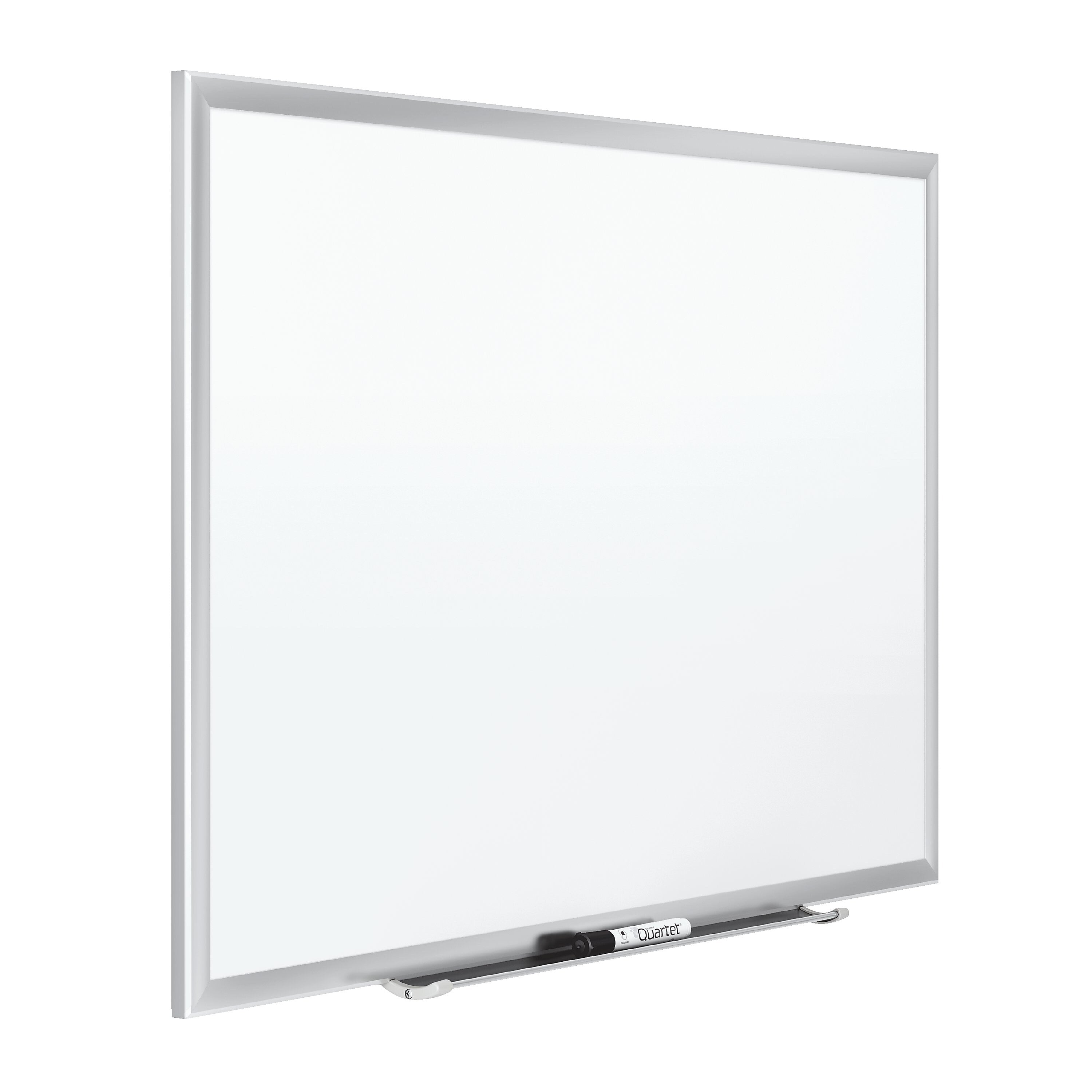 Quartet Premium DuraMax Porcelain Dry-Erase Whiteboard, Aluminum Frame, 3' x 2' (2543)