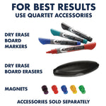 Quartet Matrix Painted Steel Dry-Erase Whiteboard, Aluminum Frame, 16" x 16" (M1616)