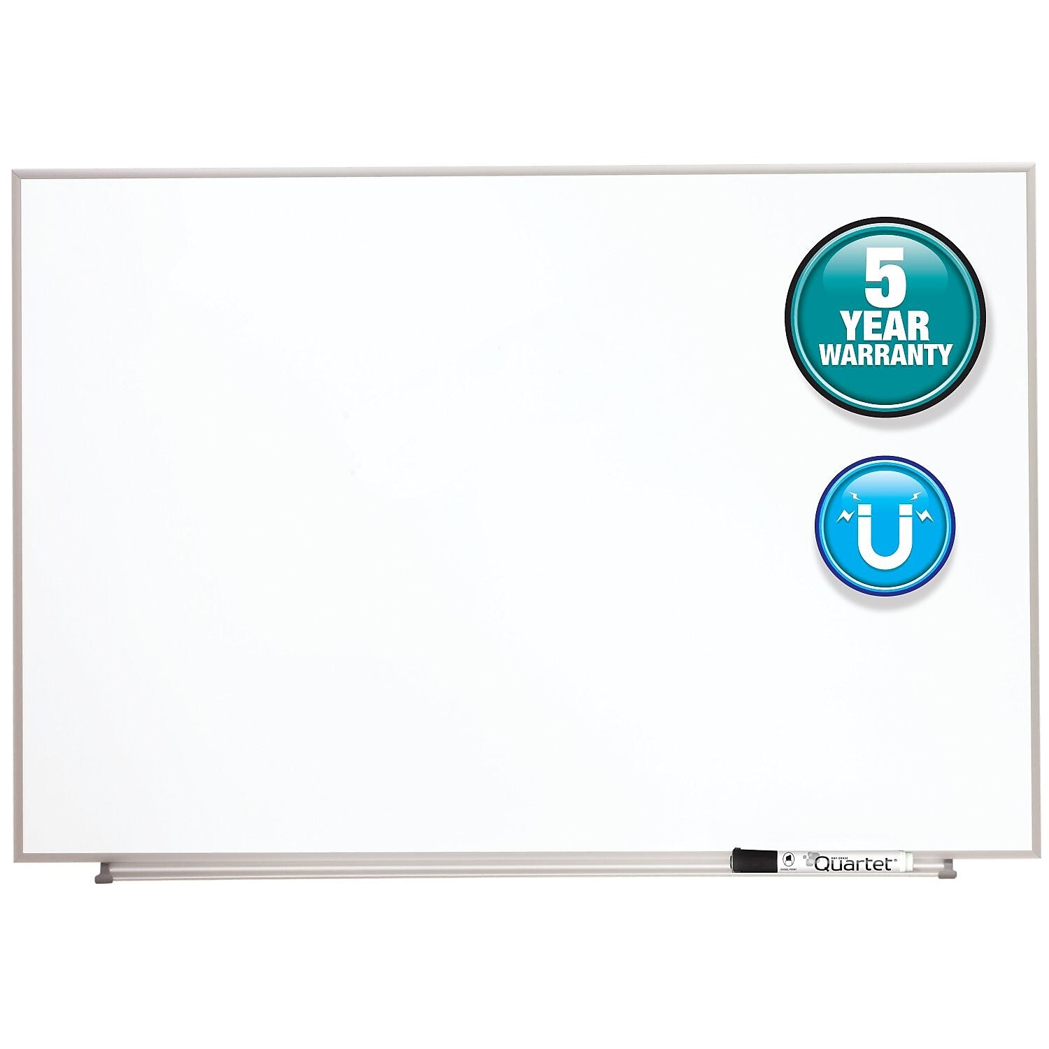Quartet Matrix Painted Steel Dry-Erase Whiteboard, Aluminum Frame, 34" x 23" (M3423)
