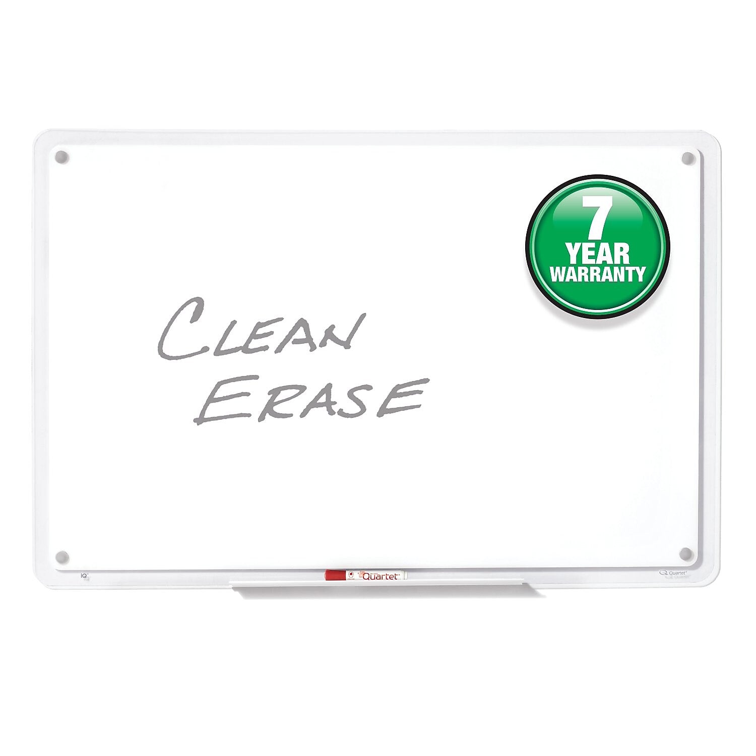 Quartet iQ Total Erase Dry-Erase Whiteboard, 35.5" x 22.5" (TM3623)