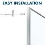 Quartet Fusion Nano-Clean Magnetic Dry-Erase Whiteboard, Anodized Aluminum Frame, 4' x 8' (NA9648F)