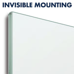 Quartet InvisaMount Glass Dry-Erase Whiteboard, 2' x 3' (G3922IMW)