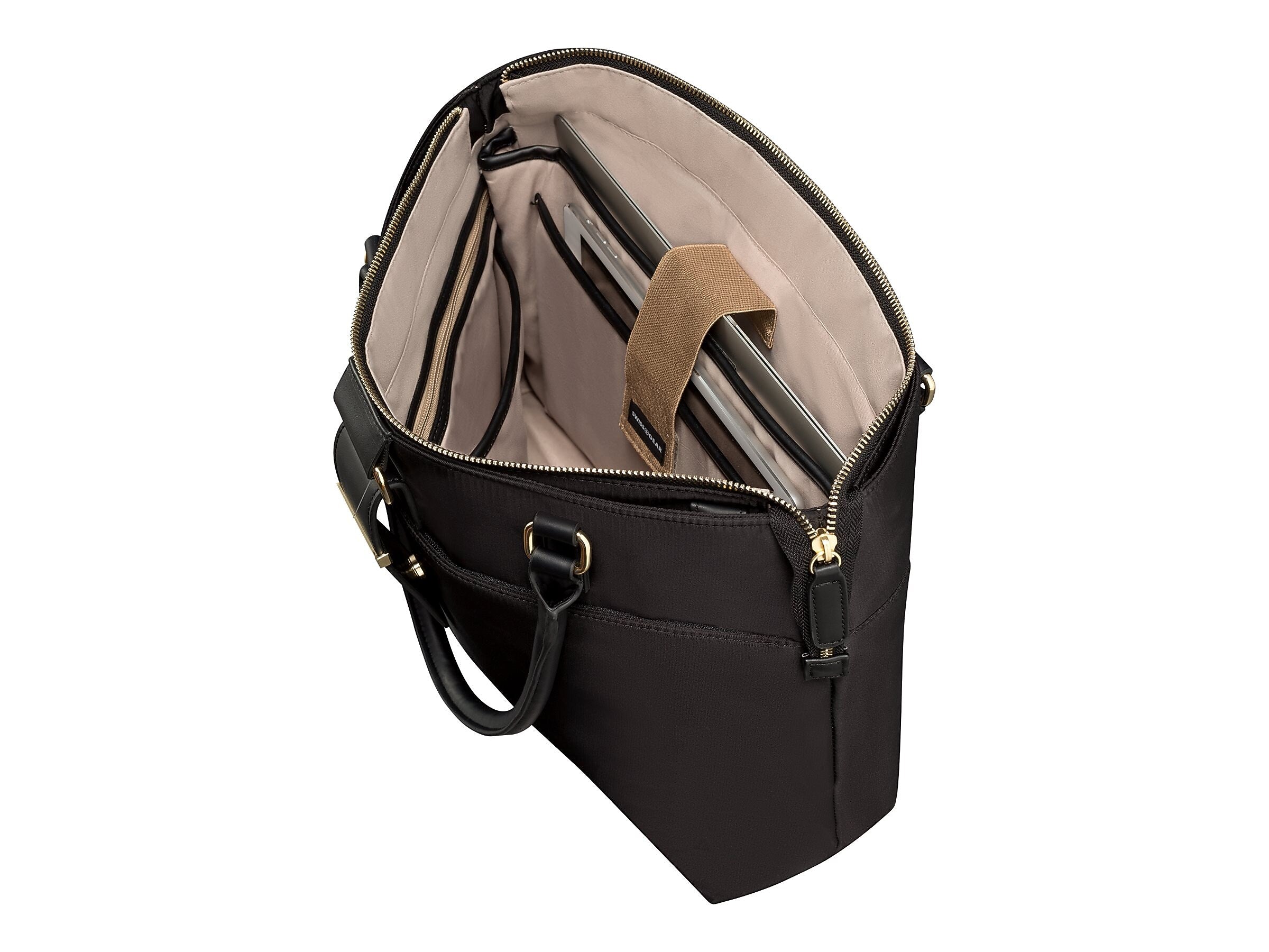 Wenger Ana Laptop Tote, Black Nylon (600772)