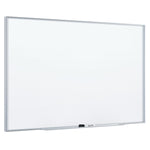 Quartet Fusion Nano-Clean Magnetic Dry-Erase Whiteboard, Anodized Aluminum Frame, 4' x 8' (NA9648F)